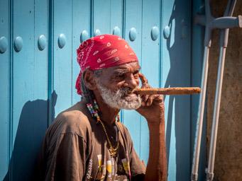 Man With Cigar - Havana