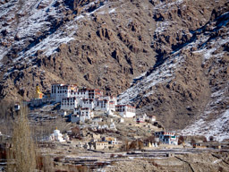 The Drive back to Leh. Likir Monastery or Likir Gompa is a Buddhist monastery. It is located at 12,139 ft elevation, approximately 32 miles in the west of Leh.