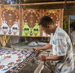 Batik production