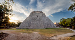 Uxmal - Pyramid of the Magician