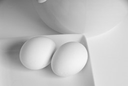 White-on-White #1 white-on-white, egg