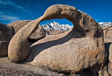 Mt. Whitney Framed by Mobius Arch