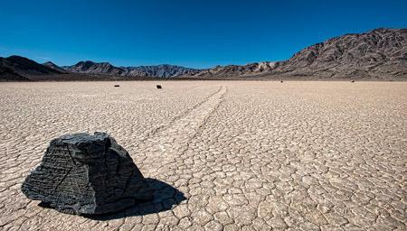Moving Rock, Death Valley