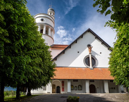 Jose Plecnik's Church of the Ascention at Bogojina